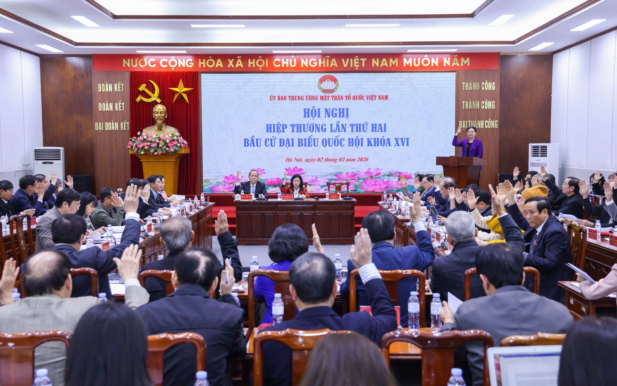 Kết quả hiệp thương lần 2: Danh sách sơ bộ ứng cử Quốc hội khóa XVI và HĐND các cấp