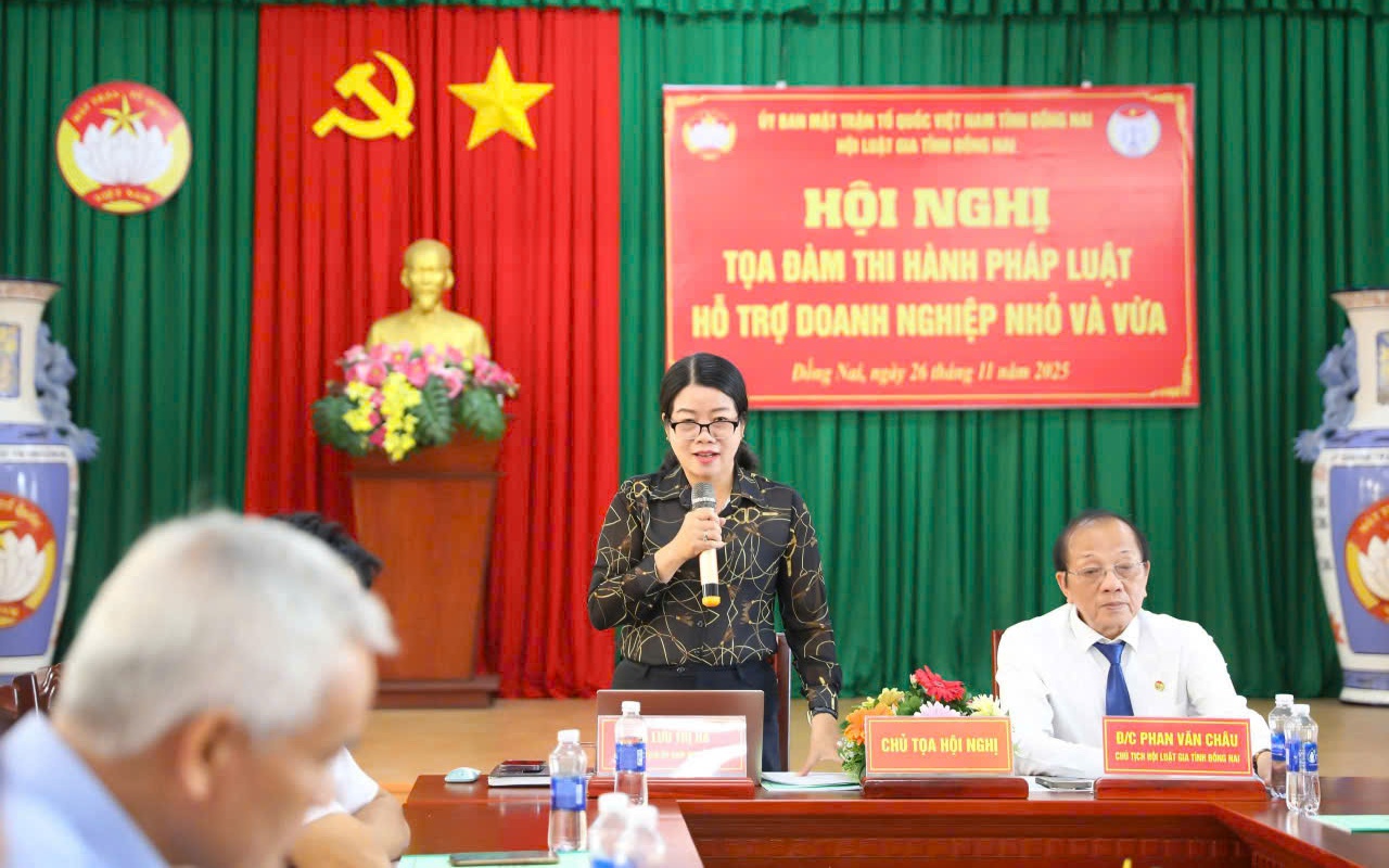 Đồng Nai: Phát huy vai trò Mặt trận Tổ quốc và Hội Luật gia trong phát triển bền vững