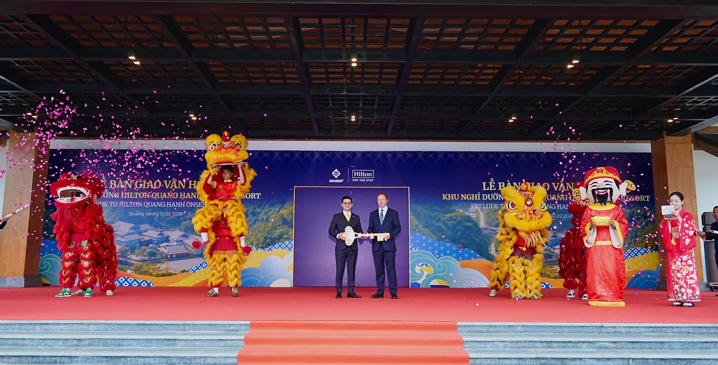 Sun Group chuyển giao quản lý Yoko Onsen Quang Hanh sang tập đoàn Hilton, nâng tầm du lịch bốn mùa tại Quảng Ninh - Ảnh 1.