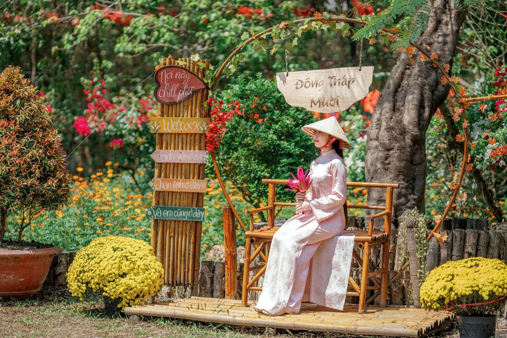 Kiến trúc “thành phố thẳng đứng” tại Điểm tham quan Khu bảo tồn Đồng Tháp Mười - Ảnh 10.