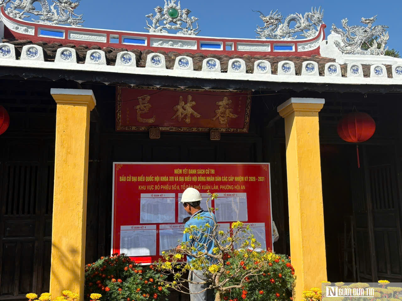 Đà Nẵng: Phố cổ Hội An ứng dụng công nghệ, linh hoạt tổ chức bầu cử nhiệm kỳ mới- Ảnh 2. Đà Nẵng: Phố cổ Hội An ứng dụng công nghệ, linh hoạt tổ chức bầu cử nhiệm kỳ mới- Ảnh 2.