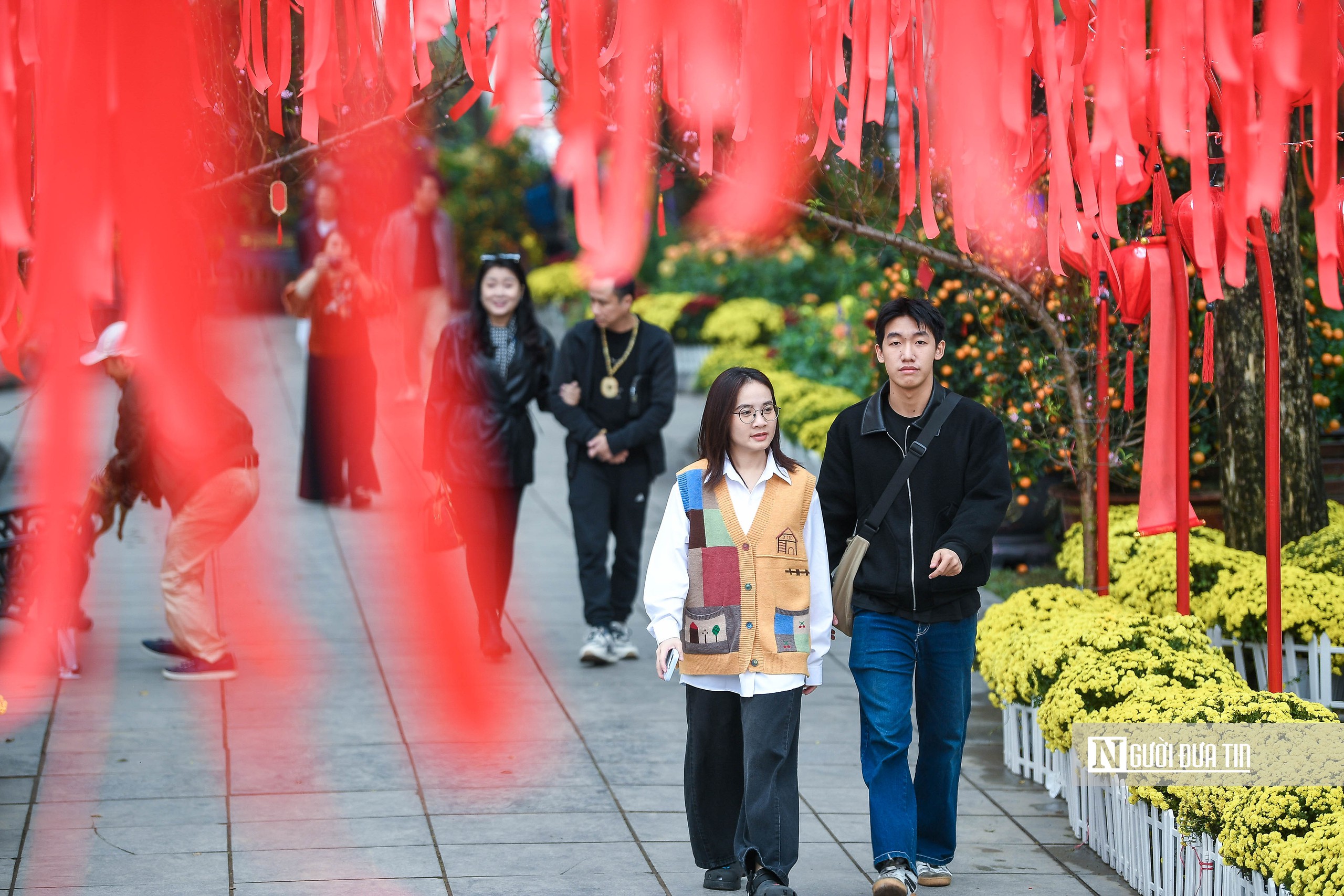 H&agrave; Nội: Người d&acirc;n h&agrave;o hứng "check-in" với 300 gốc đ&agrave;o cổ- Ảnh 15.