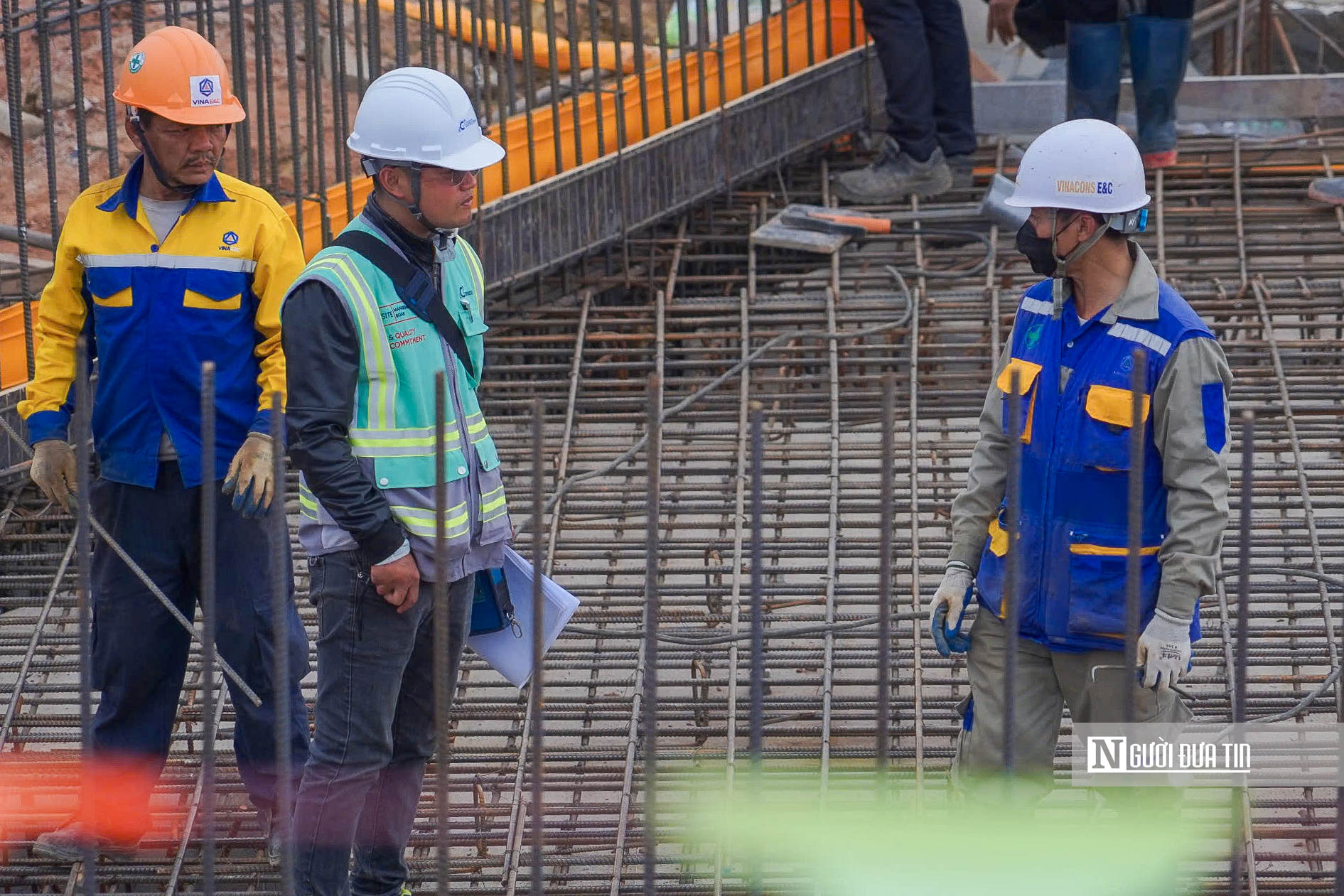 Cận cảnh đại công trường dự án sân bay Gia Bình ngày cận Tết- Ảnh 4. Cận cảnh đại công trường dự án sân bay Gia Bình ngày cận Tết- Ảnh 4.