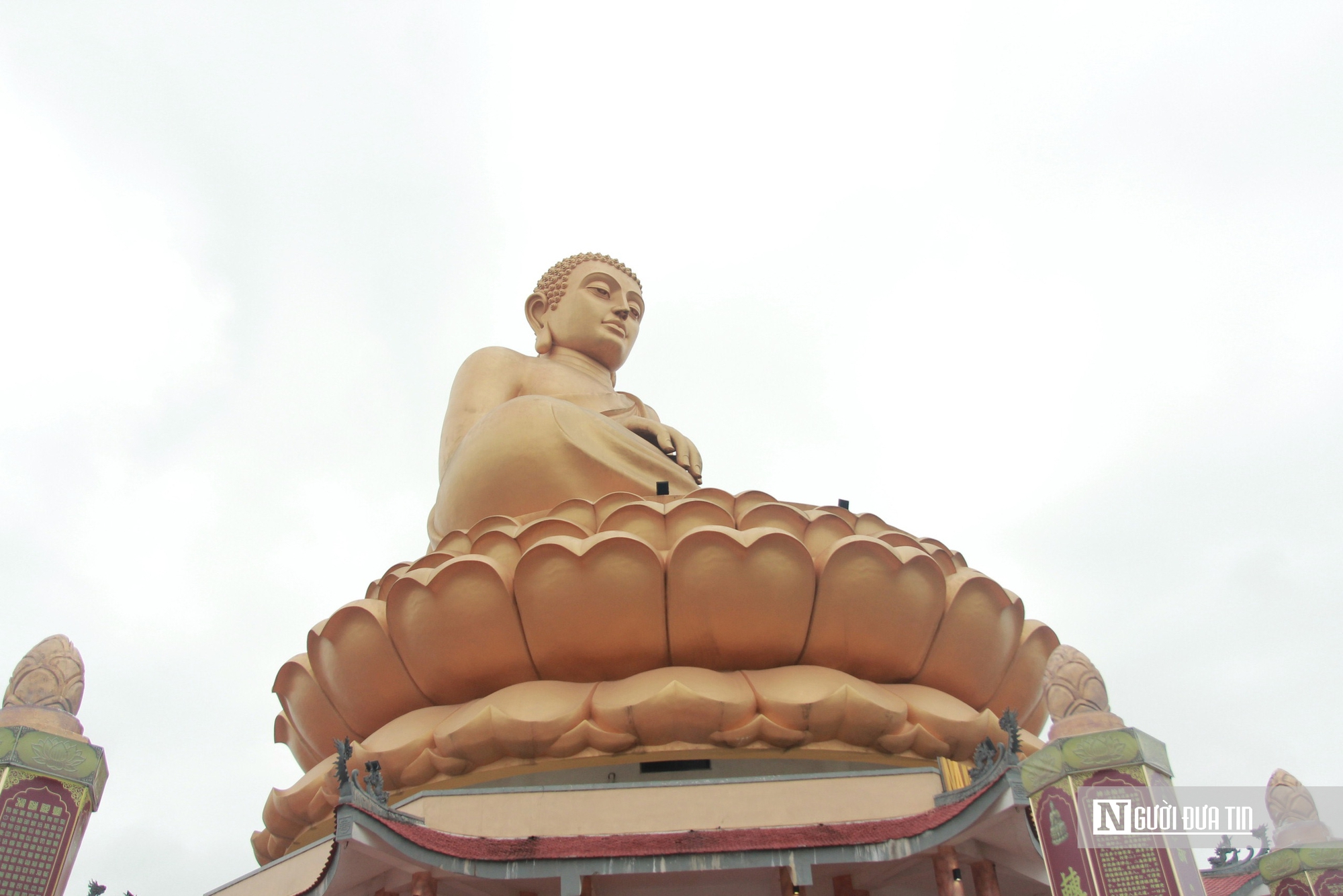 Du xuân tại ngôi chùa có tượng Phật lớn nhất Bắc Trung Bộ- Ảnh 3.