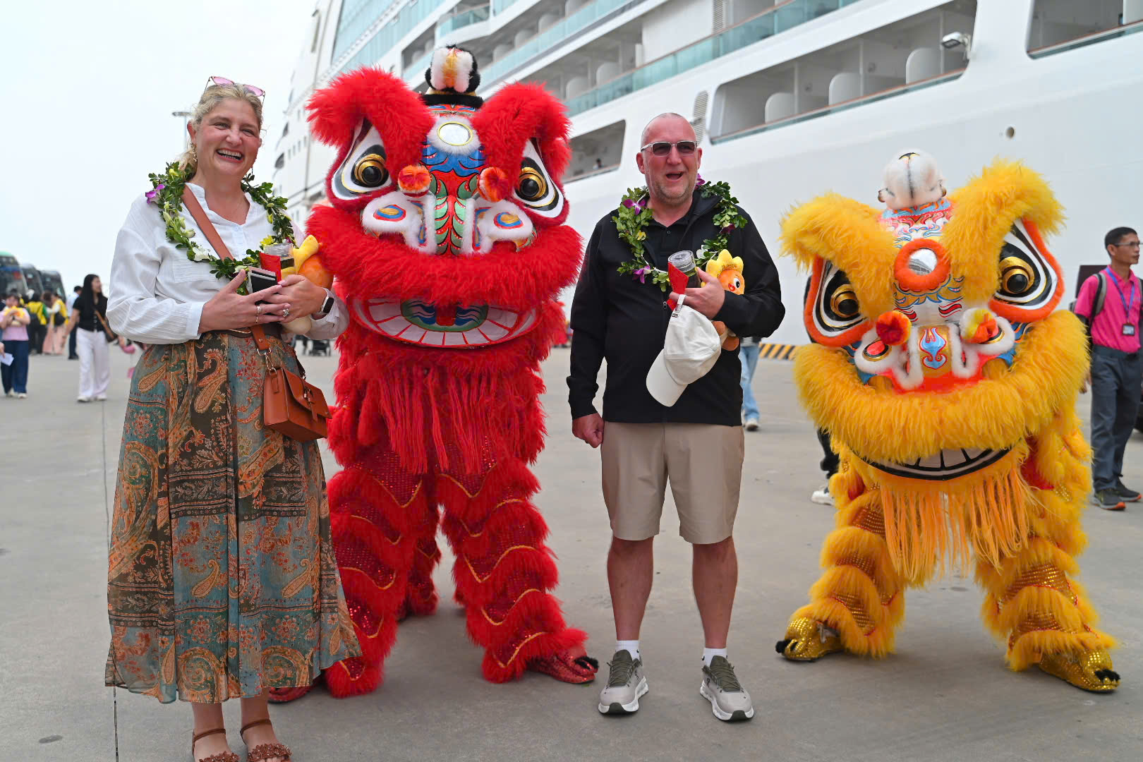 Loạt du thuyền cập bến Quảng Ninh dịp Tết Bính Ngọ 2026- Ảnh 5. Loạt du thuyền cập bến Quảng Ninh dịp Tết Bính Ngọ 2026- Ảnh 5.