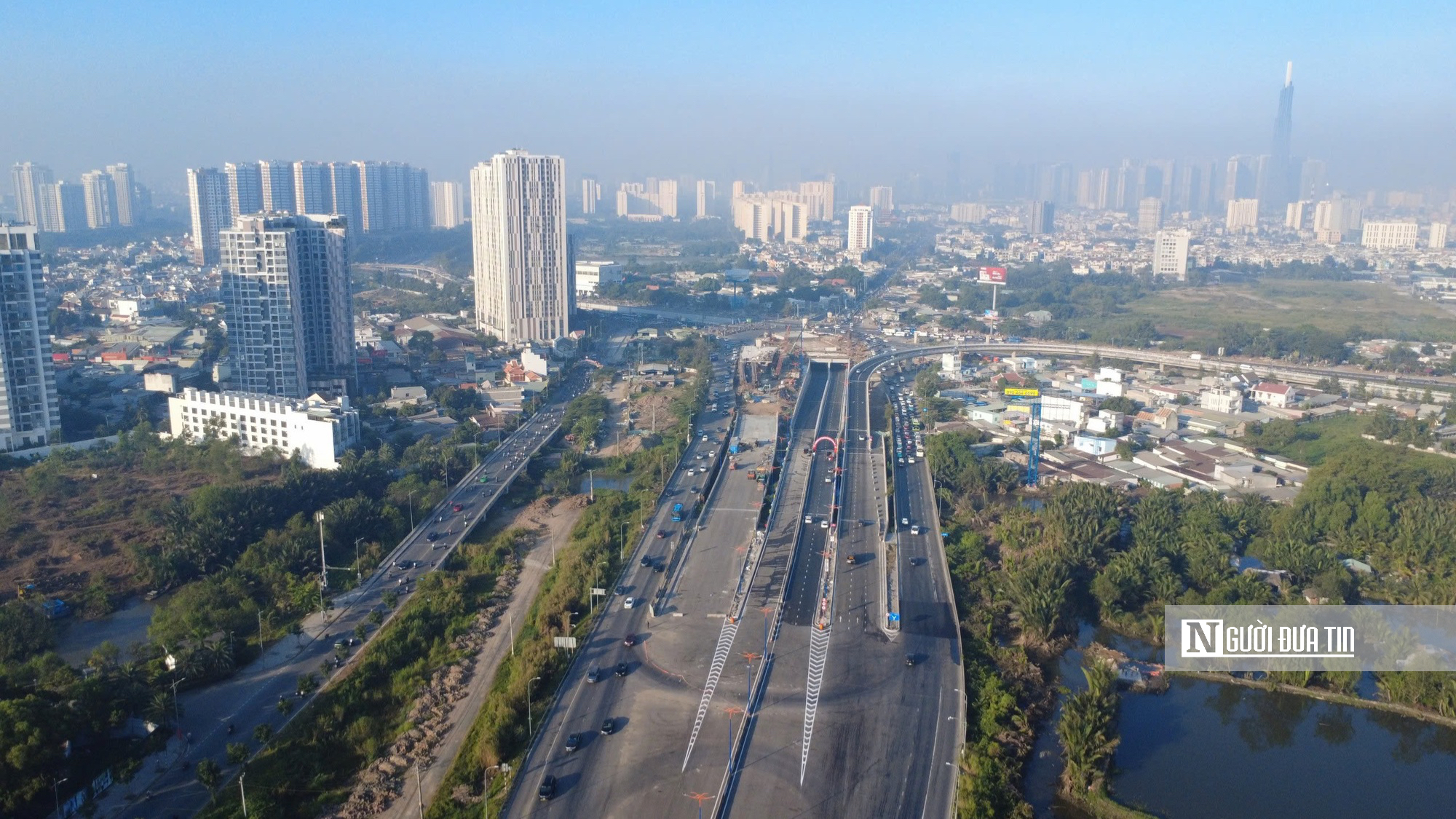 Th&ocirc;ng xe hầm chui HC1-02, n&uacute;t giao An Ph&uacute; giảm &aacute;p lực kẹt xe cửa ng&otilde; ph&iacute;a Đ&ocirc;ng Tp.HCM- Ảnh 2.