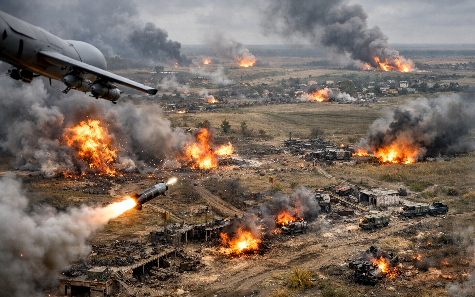 Nga đẩy mạnh &aacute;p lực ở Zaporizhzhia, c&aacute;c khu định cư then chốt lần lượt bị siết chặt - Ảnh 1.