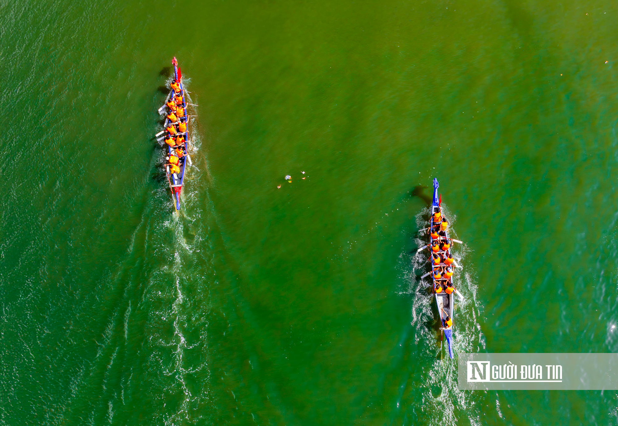 Ngư d&acirc;n miền biển Đắk Lắk tưng bừng tham gia hội đua thuyền đầu năm - Ảnh 3.