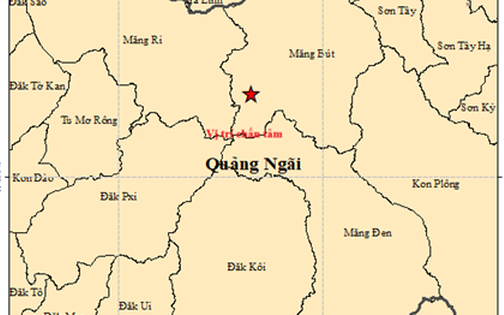 Quảng Ngãi liên tiếp hứng chịu 5 trận động đất trong đêm, chuyên gia cảnh báo nguy cơ