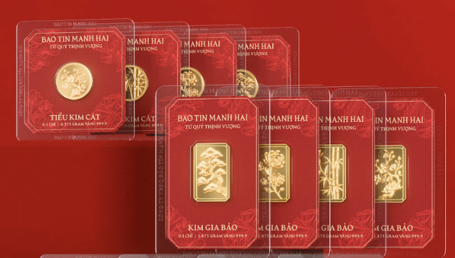 Một phân vàng hình thần tài, vàng "tí hon" đang được người tiêu dùng "săn đón" - Ảnh 1. Một phân vàng hình thần tài, vàng "tí hon" đang được người tiêu dùng "săn đón" - Ảnh 1.