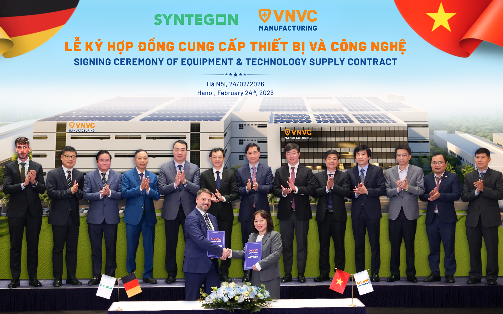 VNVC đầu tư dây chuyền sản xuất vắc xin hiện đại từ Đức, gia nhập top 20 nhà máy tiên tiến thế giới