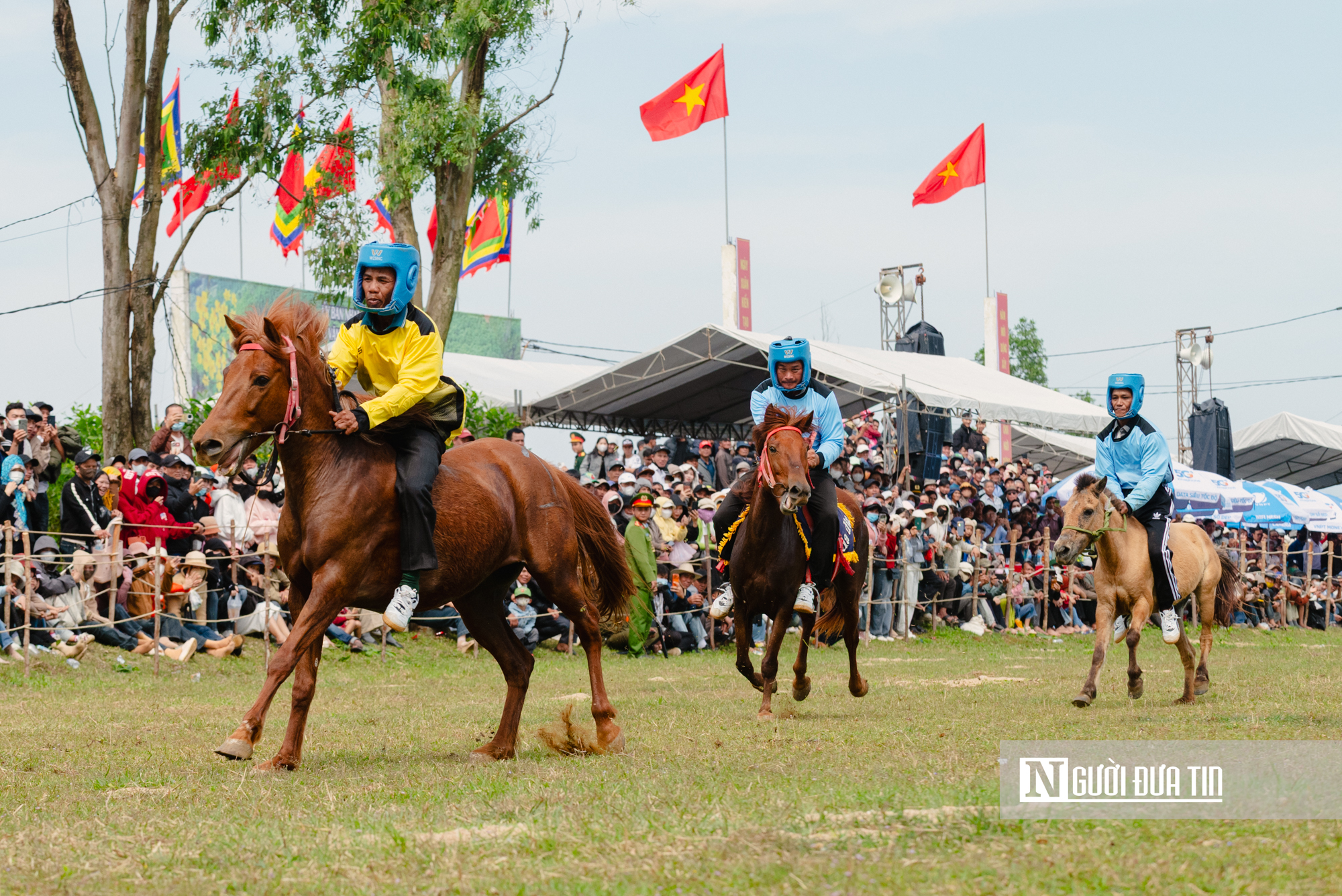 Xem nông dân Đắk Lắk hoá "kỵ sĩ" cưỡi ngựa thồ tham gia lễ đua đầu năm - Ảnh 1. Xem nông dân Đắk Lắk hoá "kỵ sĩ" cưỡi ngựa thồ tham gia lễ đua đầu năm - Ảnh 1.