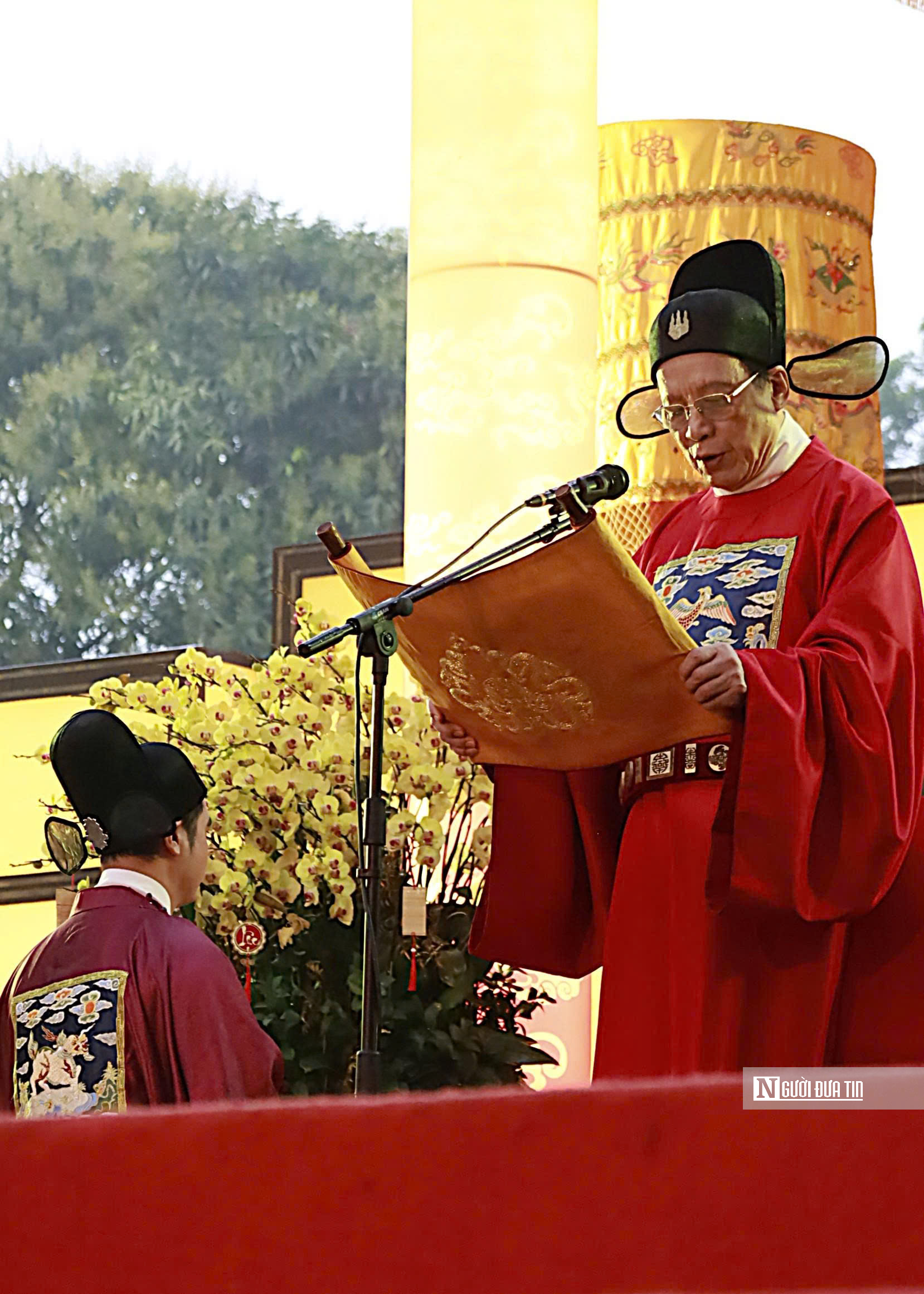 Khai xuân tại Hoàng thành Thăng Long tiếp nối mạch nguồn ngàn năm - Ảnh 3.