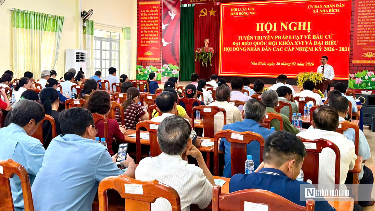 Hội Luật gia tỉnh Đồng Nai đẩy mạnh tuy&ecirc;n truyền về bầu cử Quốc hội v&agrave; HĐND nhiệm kỳ 2026&ndash;2031- Ảnh 3.
