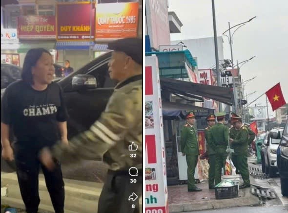 C&ocirc;ng an th&ocirc;ng tin về sự việc người phụ nữ kho&aacute; b&aacute;nh xe &ocirc; t&ocirc; v&agrave;o xe m&aacute;y ở Hải Ph&ograve;ng - Ảnh 1.