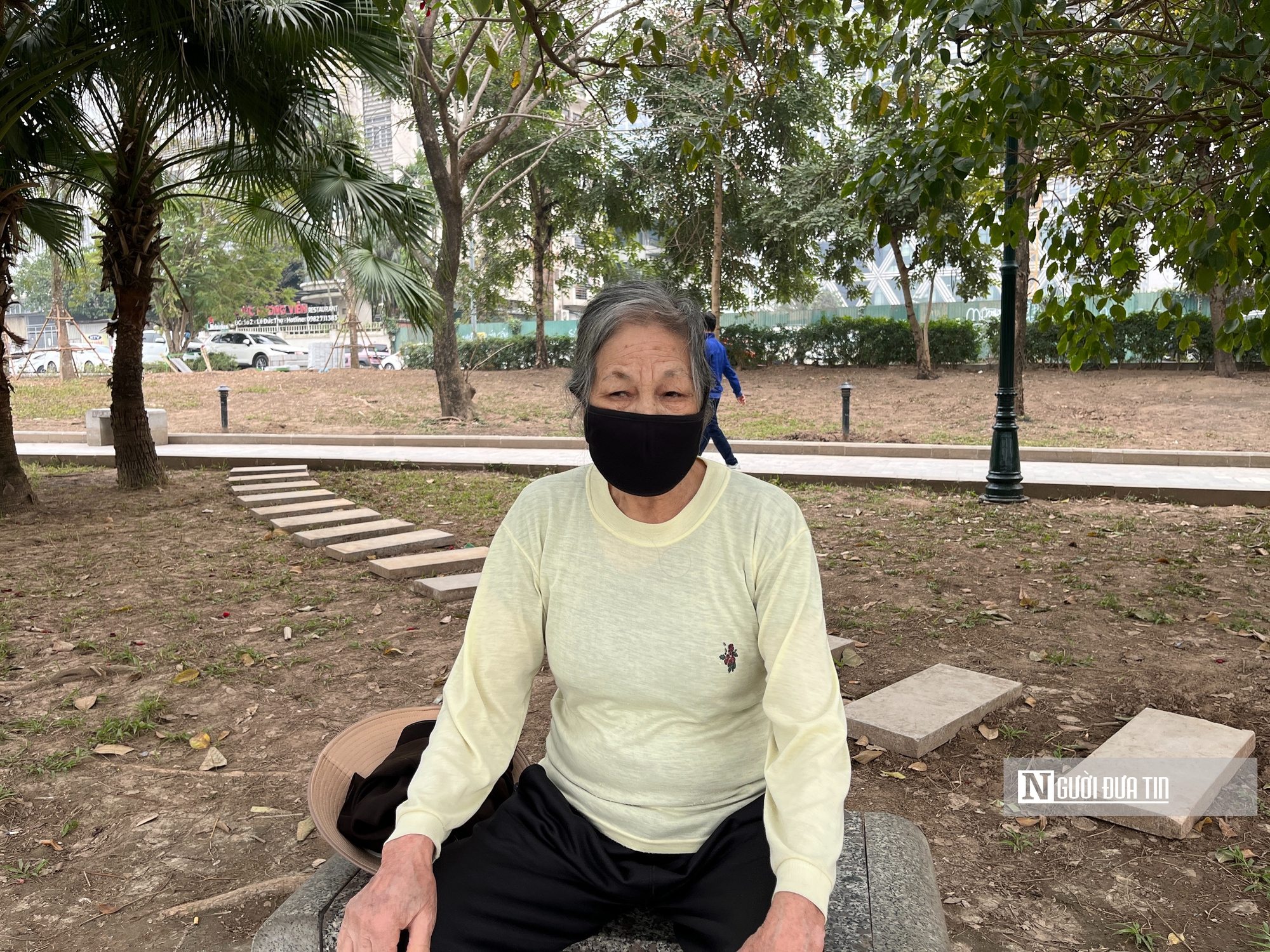 Sau phản ánh xuống cấp, công viên hồ điều hòa Mai Dịch khoác diện mạo mới- Ảnh 16.