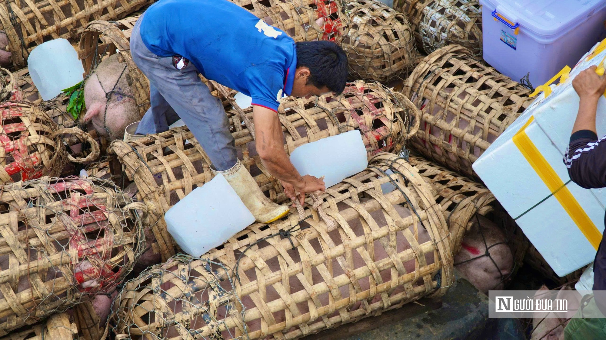 Quảng Ng&atilde;i: T&agrave;u thuyền hối hả chở Tết ra đảo tiền ti&ecirc;u L&yacute; Sơn- Ảnh 9.