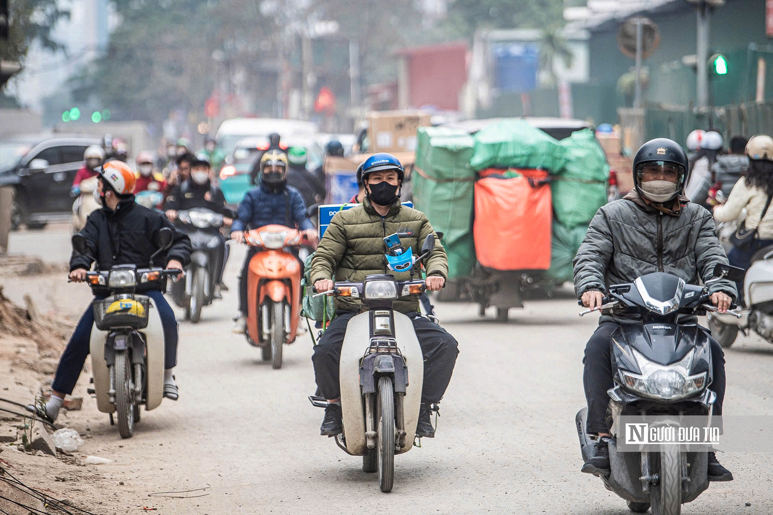 H&agrave; Nội: &Igrave; ạch thi c&ocirc;ng tuyến đường gần 1km những ng&agrave;y cận Tết- Ảnh 5.