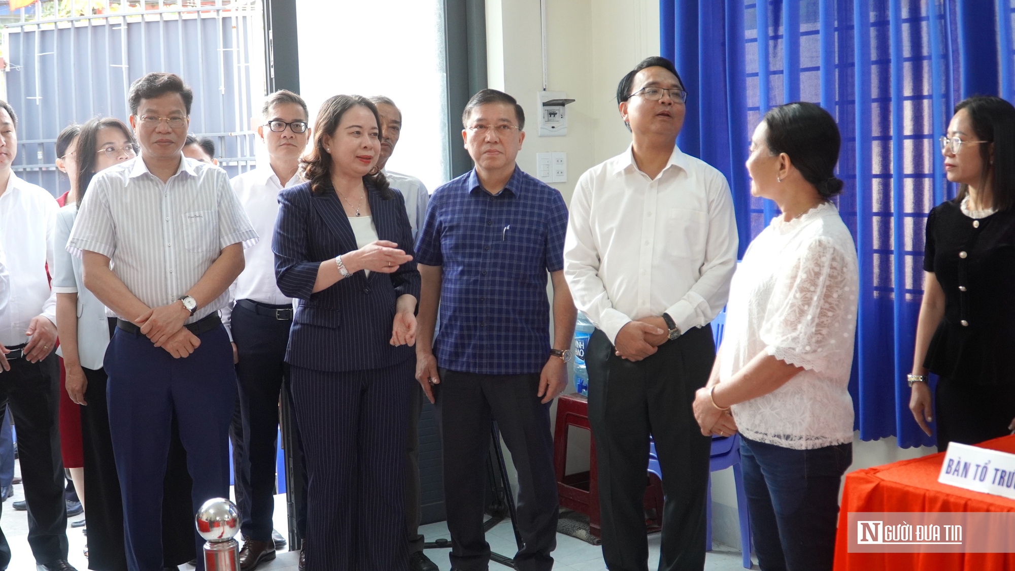 Ph&oacute; Chủ tịch nước V&otilde; Thị &Aacute;nh Xu&acirc;n kiểm tra c&ocirc;ng t&aacute;c chuẩn bị bầu cử tại L&acirc;m Đồng - Ảnh 7.