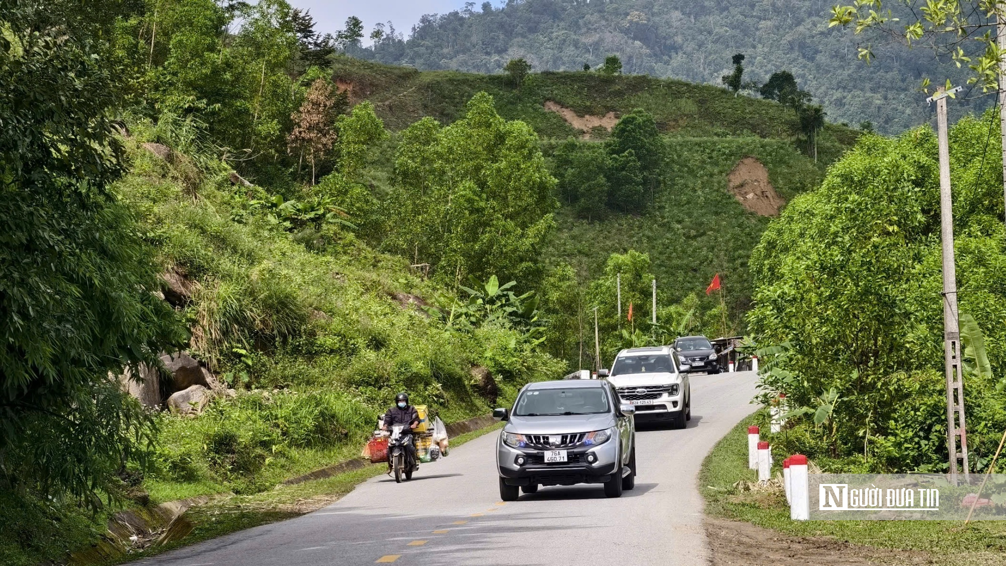 Cận cảnh "nút thắt" đèo Vi Ô Lắk được đề xuất nâng cấp trên Quốc lộ 24 kết nối Đông - Tây Quảng Ngãi- Ảnh 9.