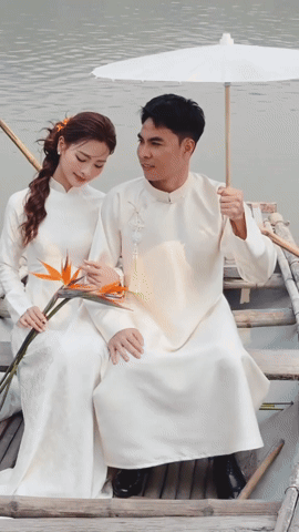 Khung cảnh ảnh cưới cực thơ của MC Huyền Trang Mù Tạt và tuyển thủ Việt Nam - Ảnh 3.