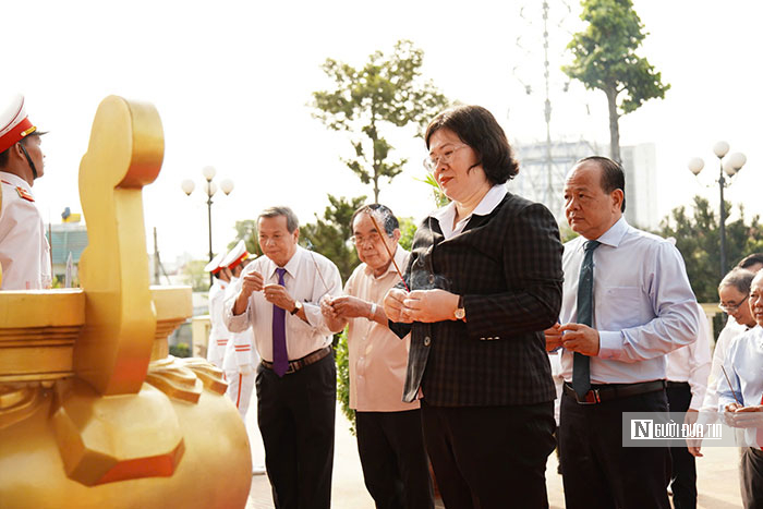 Ở An Phú Đông, ký ức chiến khu vẫn tiếp tục sống- Ảnh 1. Ở An Phú Đông, ký ức chiến khu vẫn tiếp tục sống- Ảnh 1.