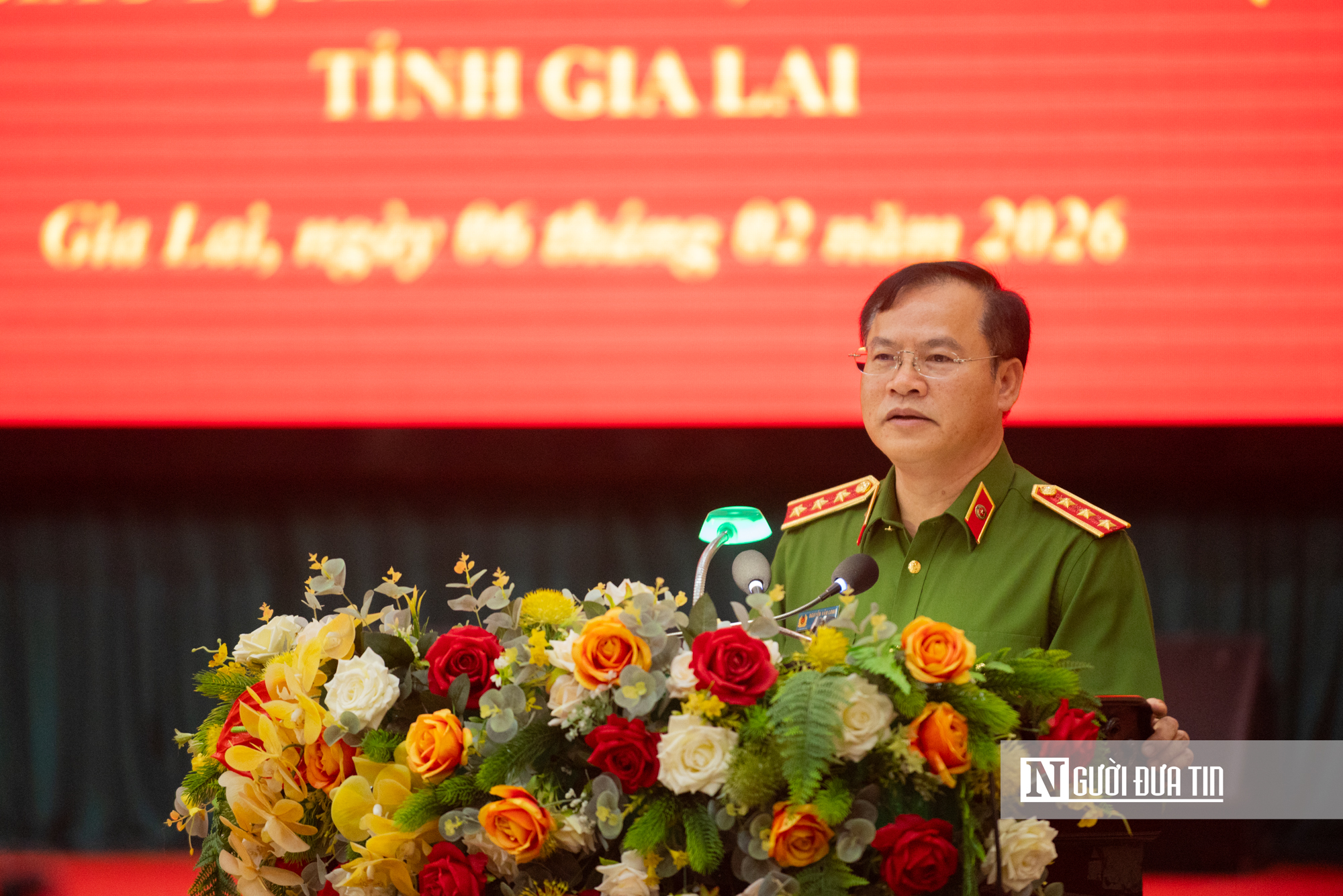 Bộ công an biểu dương các lực lượng lập chiến công truy bắt hai nghi phạm cướp ngân hàng ở Gia Lai- Ảnh 2.