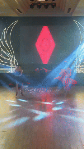 Kiện tướng dancesport Khánh Thi tái xuất sàn nhảy sau nhiều năm vắng bóng - Ảnh 3.