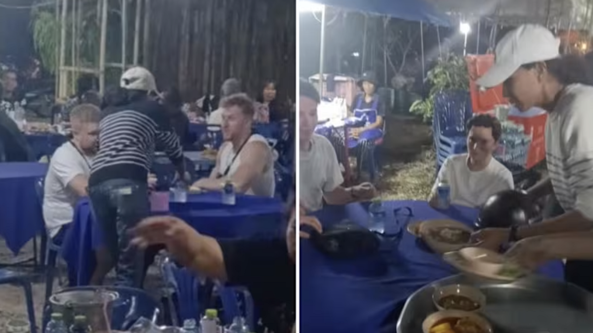 Đi qua đám tang, khách Tây tưởng nhà hàng chạy vào gọi đồ và cái kết bất ngờ - Ảnh 1.