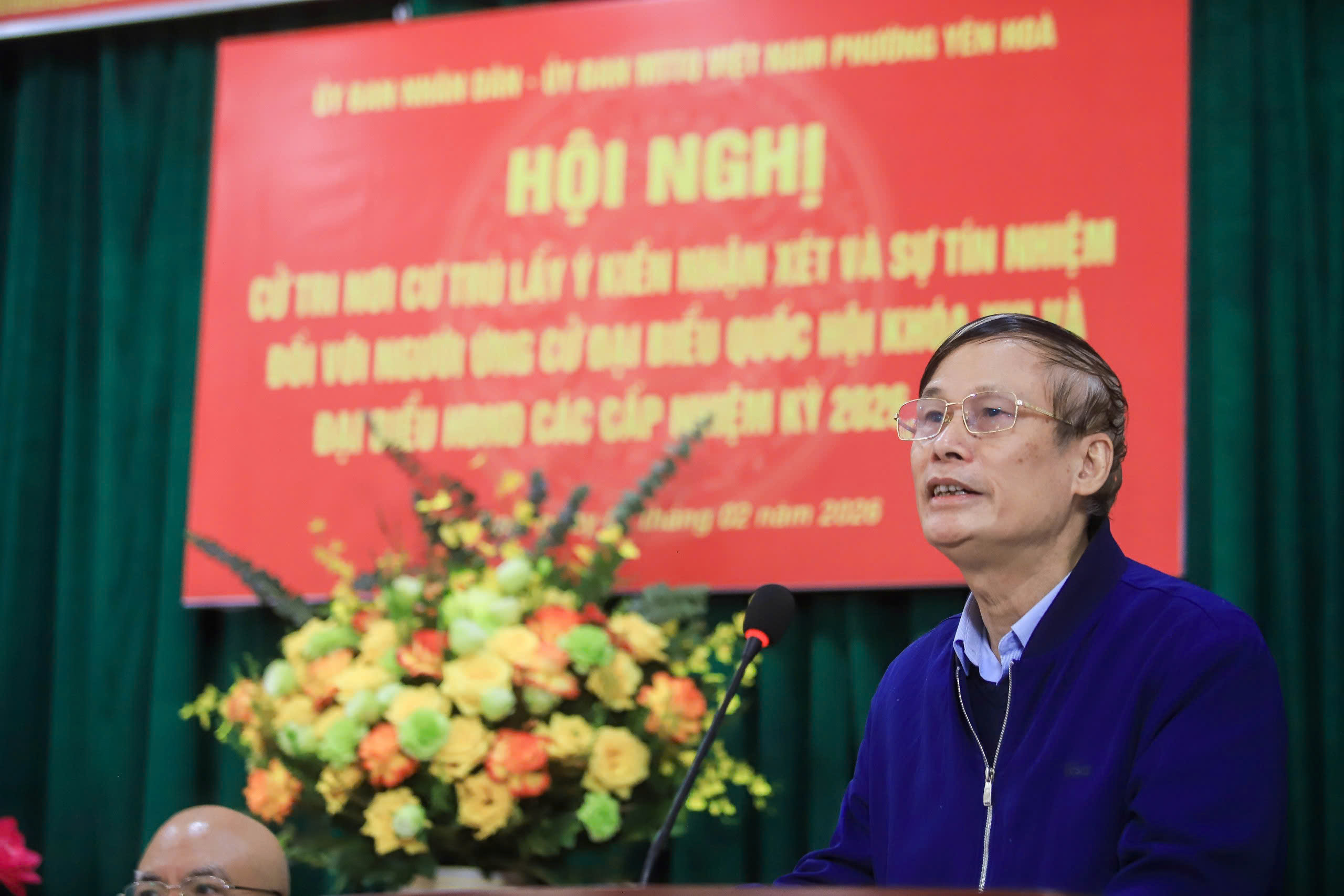 100% cử tri nhất trí giới thiệu ông Nguyễn Hữu Chính ứng cử đại biểu HĐND Tp.Hà Nội - Ảnh 4.