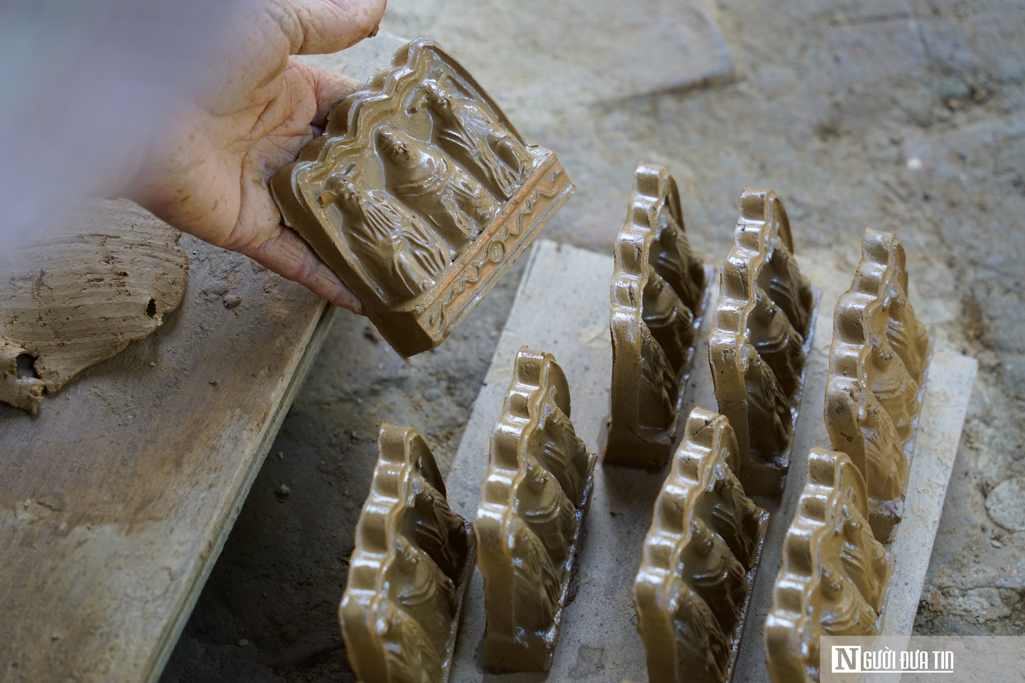 Lặng lẽ nặn ông Công, ông Táo để Tết không phai trong ký ức - Ảnh 7.