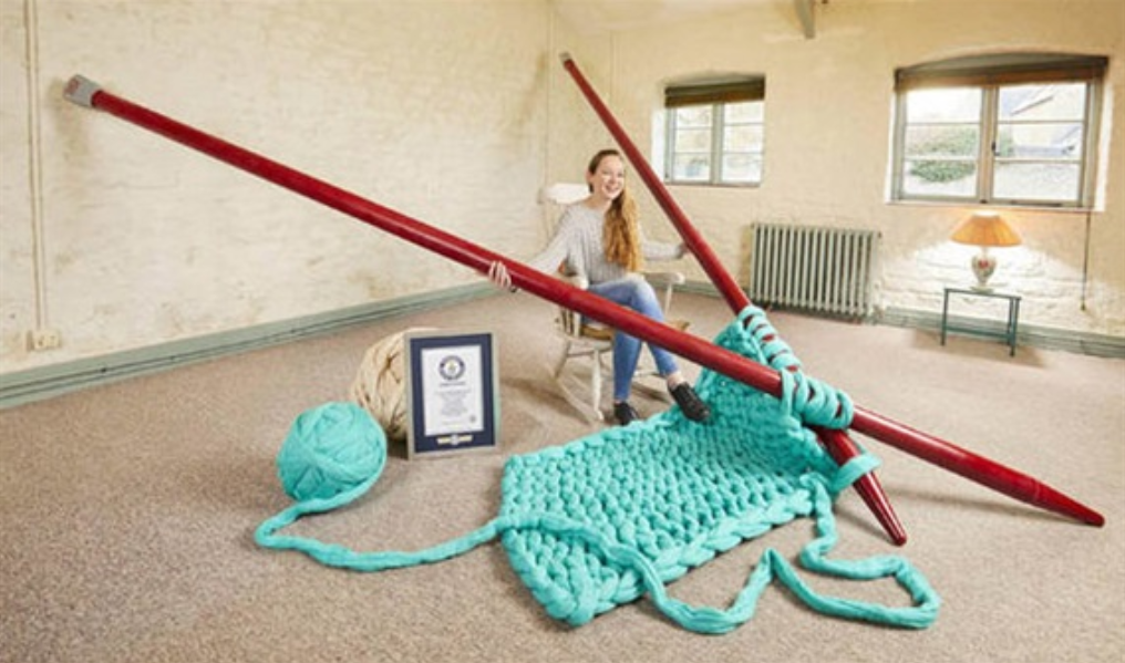 Hai cây kim dài 4,4m và kỷ lục Guinness kỳ quái khiến cả thế giới sửng sốt - Ảnh 1.