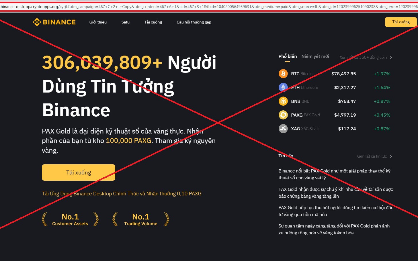 Cảnh báo lừa đảo tiền điện tử qua Facebook dịp cận Tết tại Ninh Bình