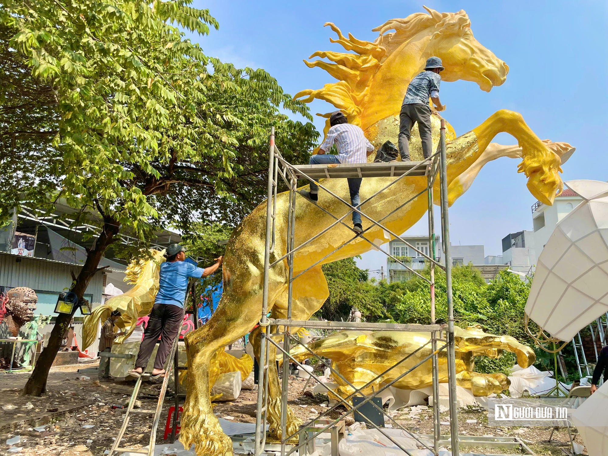 Ngắm linh vật ngựa d&aacute;t v&agrave;ng, kh&aacute;t vọng bứt ph&aacute; của Quảng Ng&atilde;i- Ảnh 7.