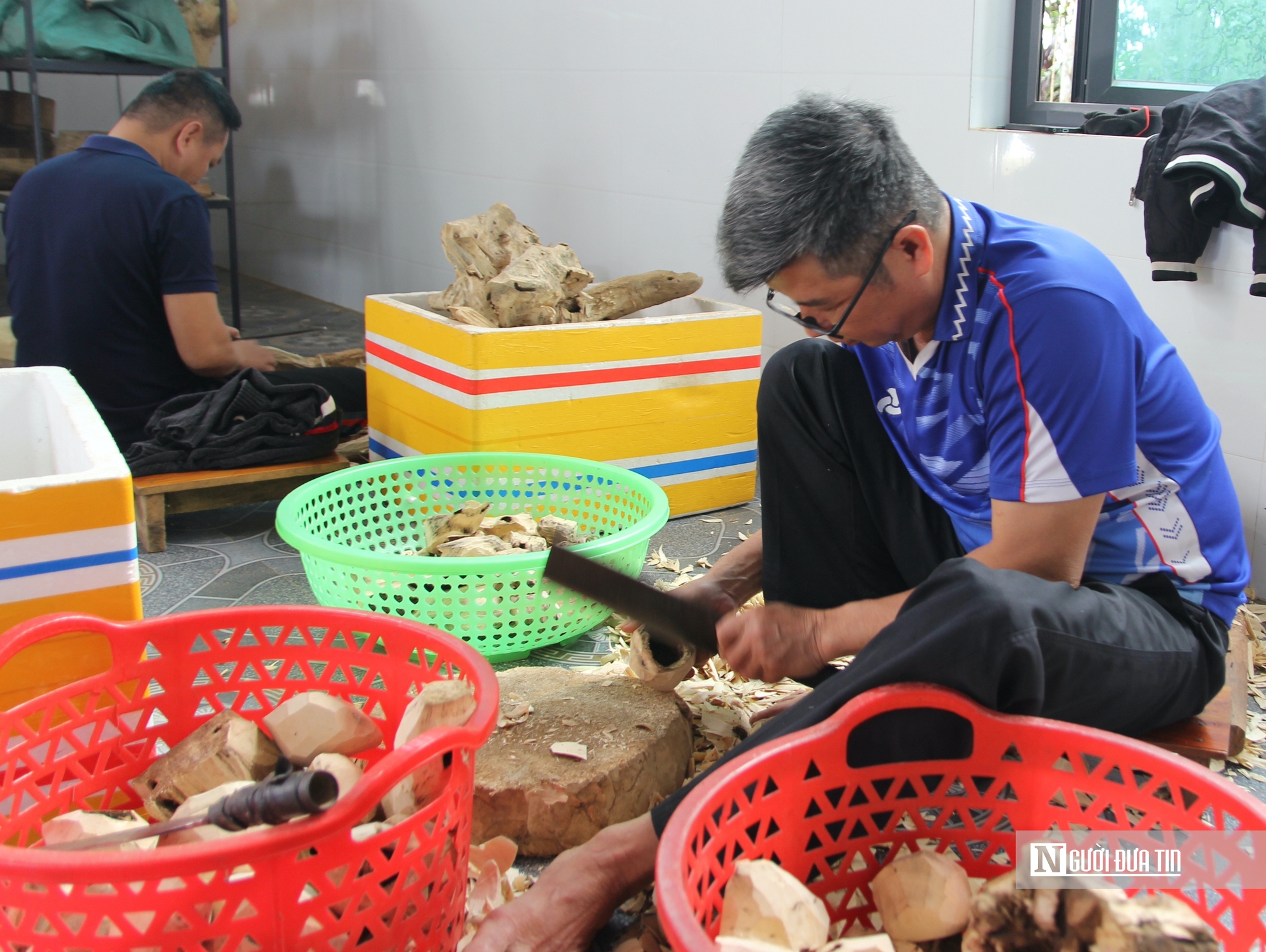 Ngát hương Xuân nơi “thủ phủ” dó trầm - Ảnh 2.