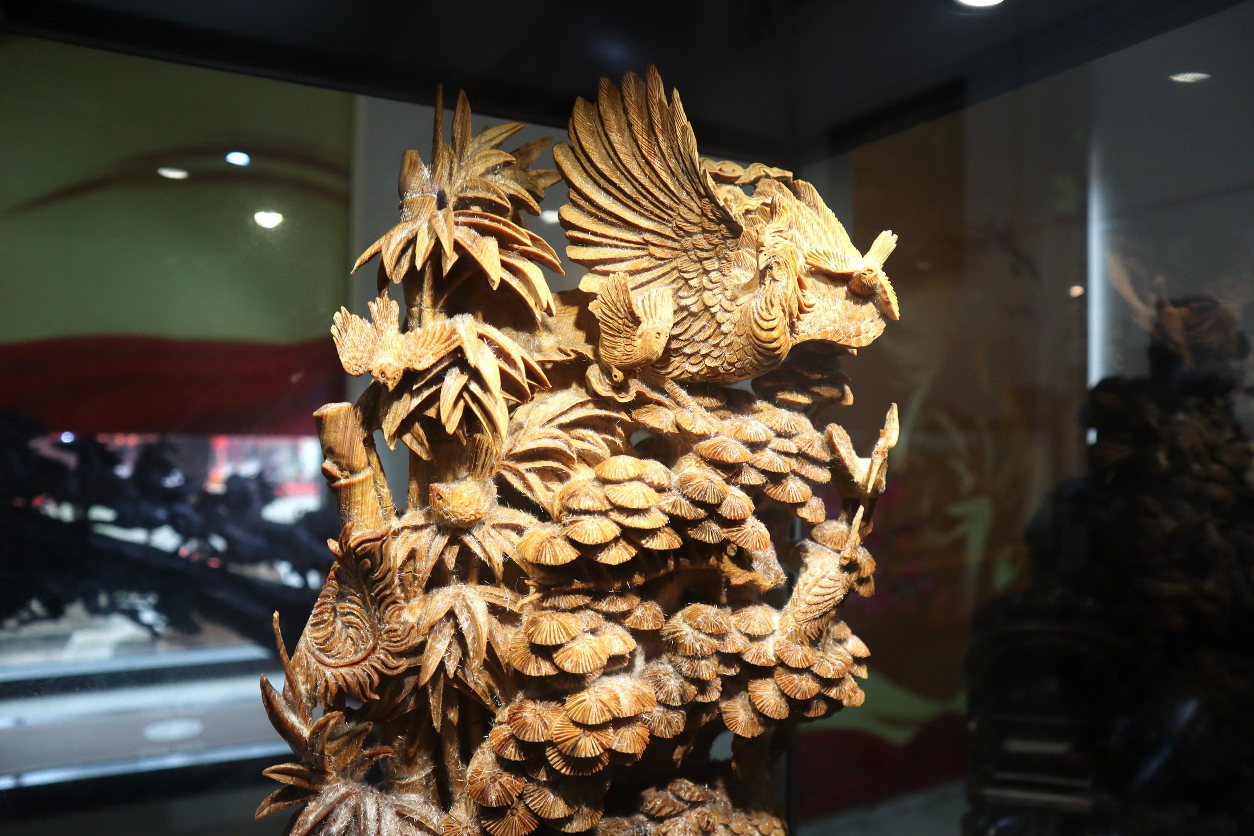 "Tinh hoa đồ gỗ Thư Lâm" - Điểm hẹn văn hóa làng nghề những ngày đầu xuân - Ảnh 4. "Tinh hoa đồ gỗ Thư Lâm" - Điểm hẹn văn hóa làng nghề những ngày đầu xuân - Ảnh 4.