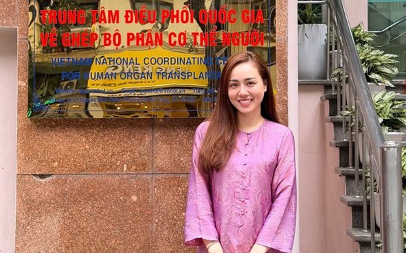 Vợ NSND Công Lý Ngọc Hà chính thức đăng ký hiến tạng trong ngày sinh nhật