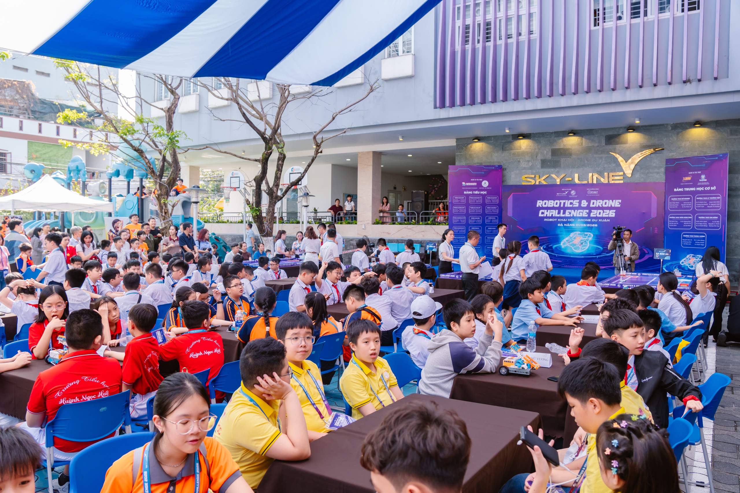 Đà Nẵng: Học sinh 23 trường tranh tài robot và drone tại Sky-Line- Ảnh 5.