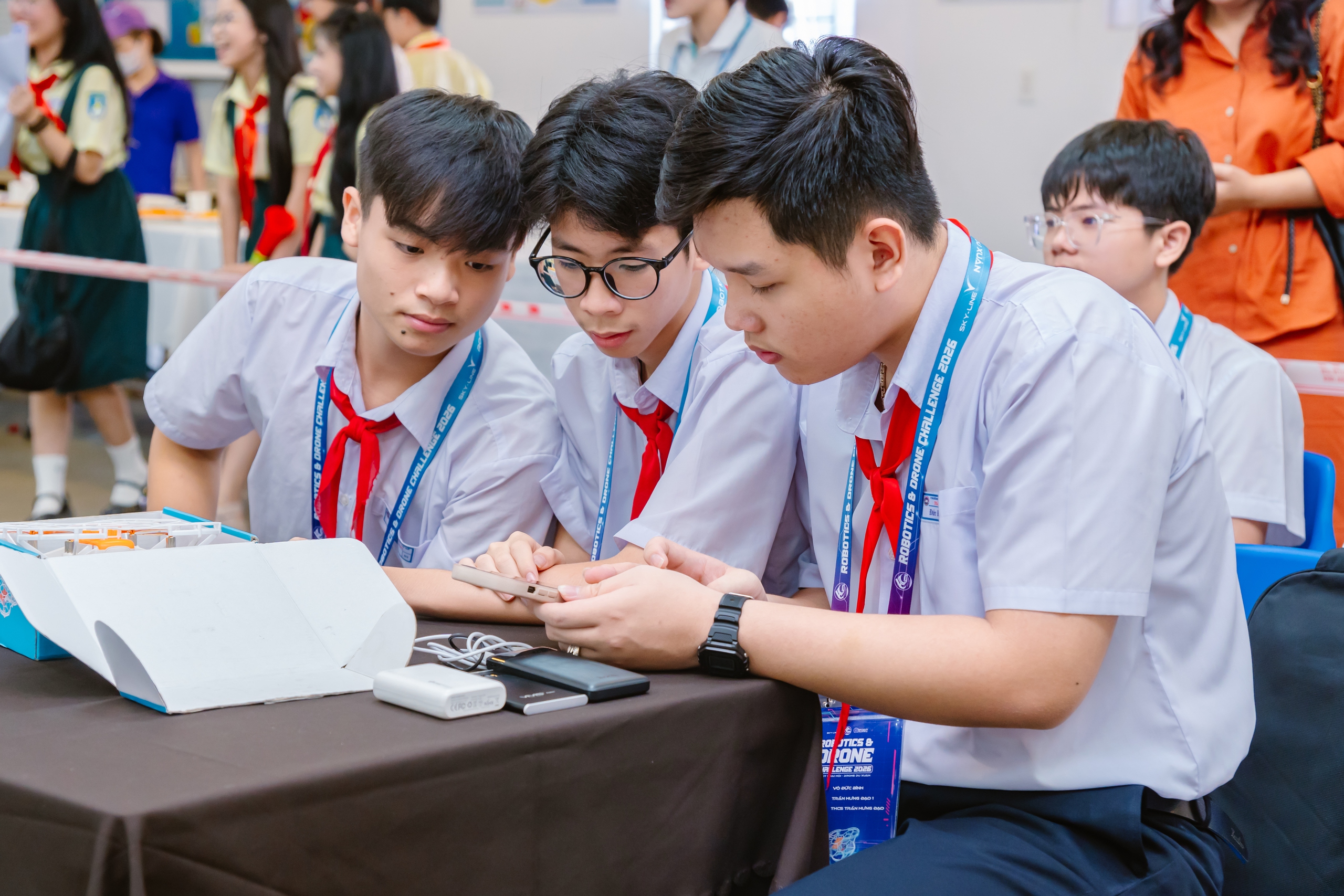 Đà Nẵng: Học sinh 23 trường tranh tài robot và drone tại Sky-Line- Ảnh 4.
