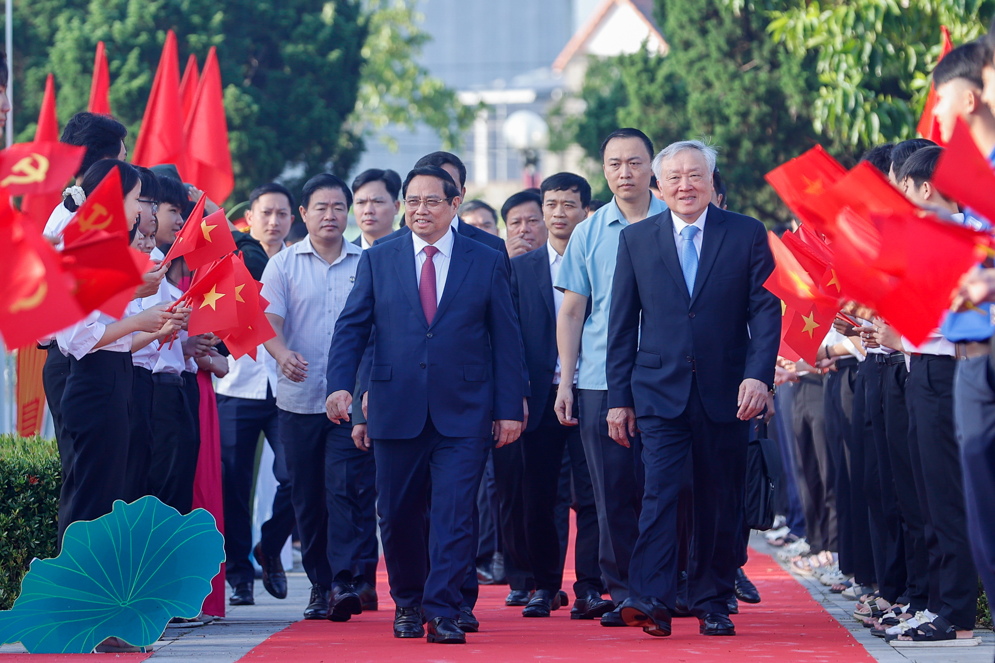 Thủ tướng Phạm Minh Chính dự lễ kỷ niệm 120 năm ngày sinh Thủ tướng Phạm Văn Đồng - Ảnh 1.
