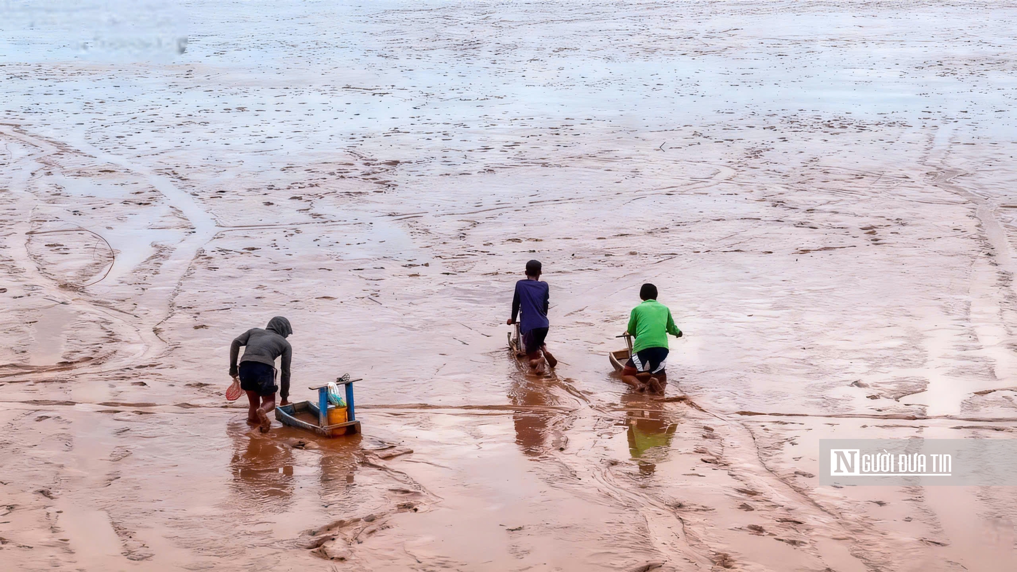 Độc đáo nghề “chạy mong” trên bãi bồi ven biển Mỏ Ó- Ảnh 15.