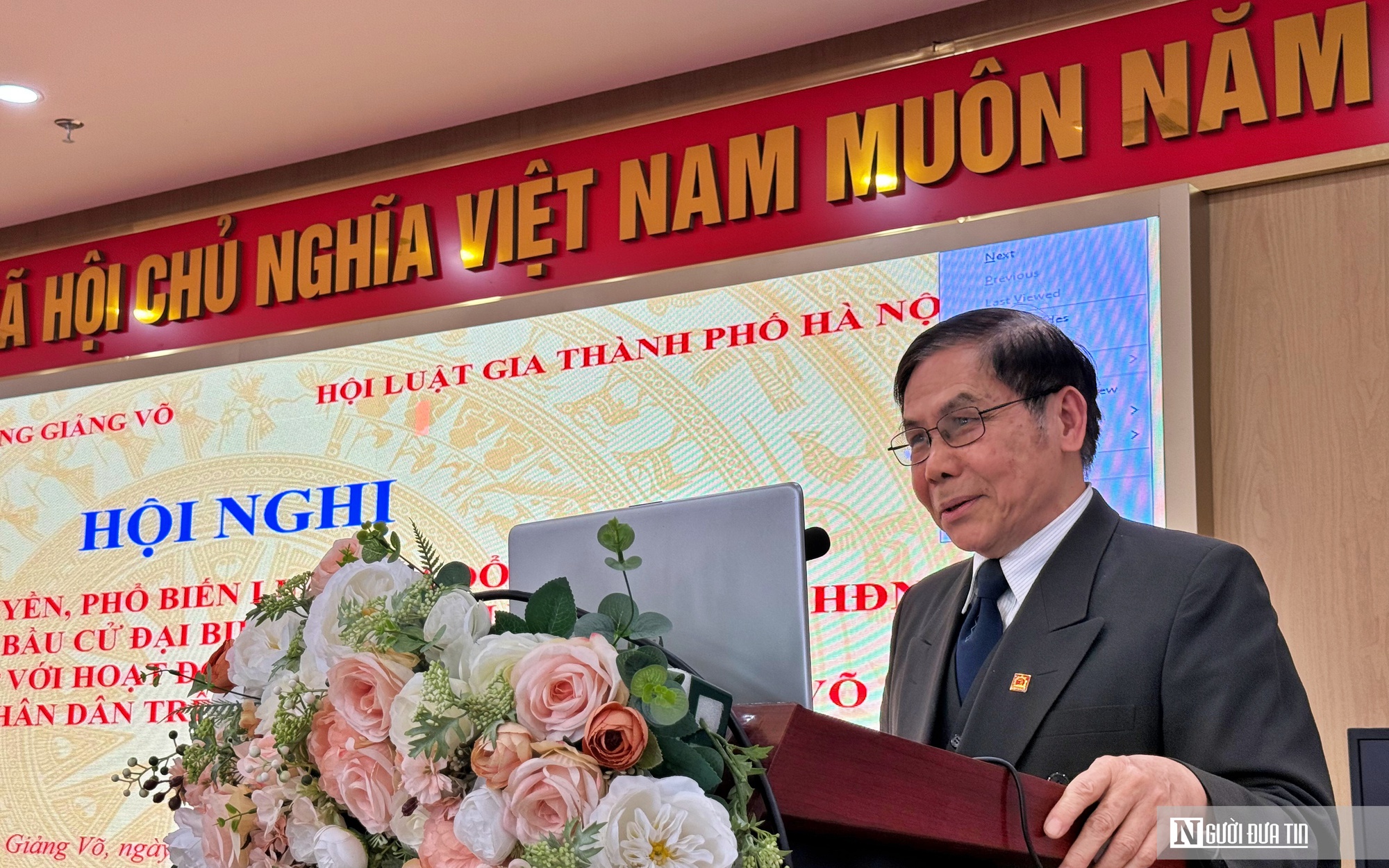 Hà Nội tuyên truyền Luật Bầu cử sửa đổi, kết hợp trợ giúp pháp lý cho nhân dân