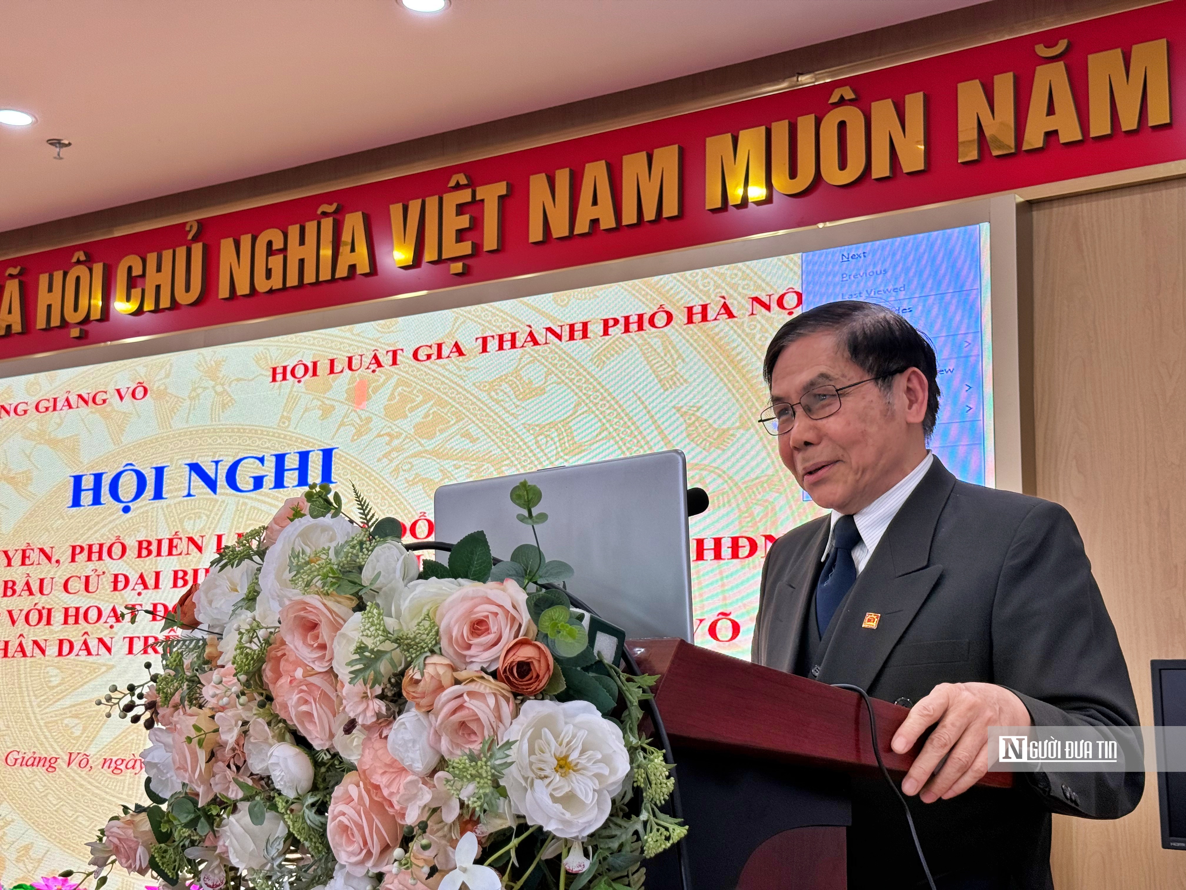 Tuyên truyền, phổ biến quy định pháp luật về Bầu cử ĐBQH và HĐND các cấp cho người dân - Ảnh 3.