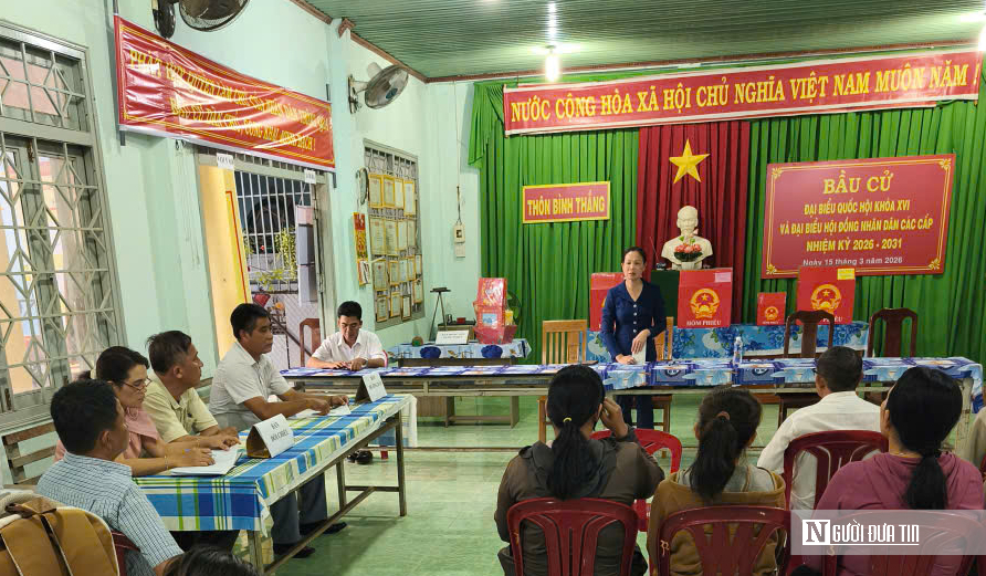 Đưa th&ocirc;ng tin bầu cử &ldquo;đi từng ng&otilde;, đến từng rẫy&rdquo; ở v&ugrave;ng n&uacute;i v&agrave; v&ugrave;ng đồng b&agrave;o Chăm- Ảnh 8.