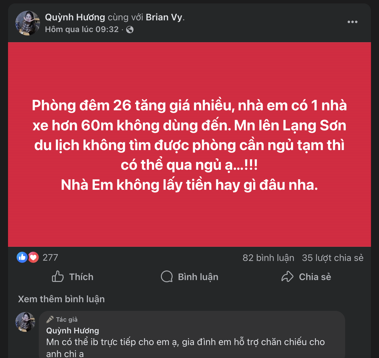 Lạng Sơn “cháy” phòng mùa lễ hội, người dân mở cửa đón khách miễn phí - Ảnh 3.