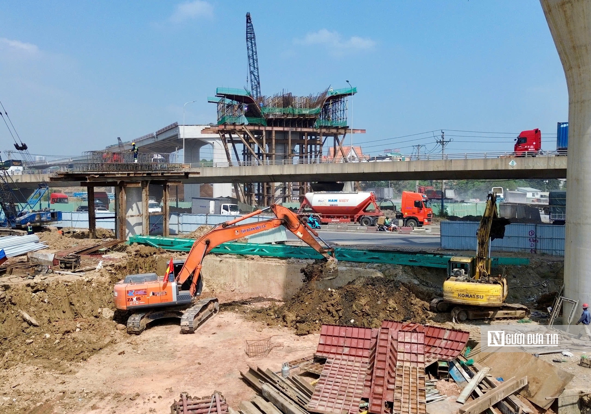 Cận cảnh V&agrave;nh đai 3 Tp.HCM &ldquo;chạy nước r&uacute;t&rdquo; th&ocirc;ng xe kỹ thuật- Ảnh 7.