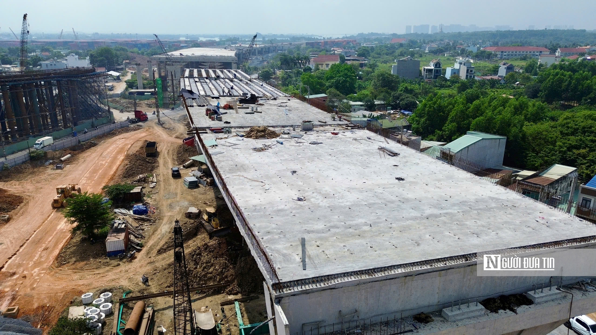 Cận cảnh V&agrave;nh đai 3 Tp.HCM &ldquo;chạy nước r&uacute;t&rdquo; th&ocirc;ng xe kỹ thuật- Ảnh 8.