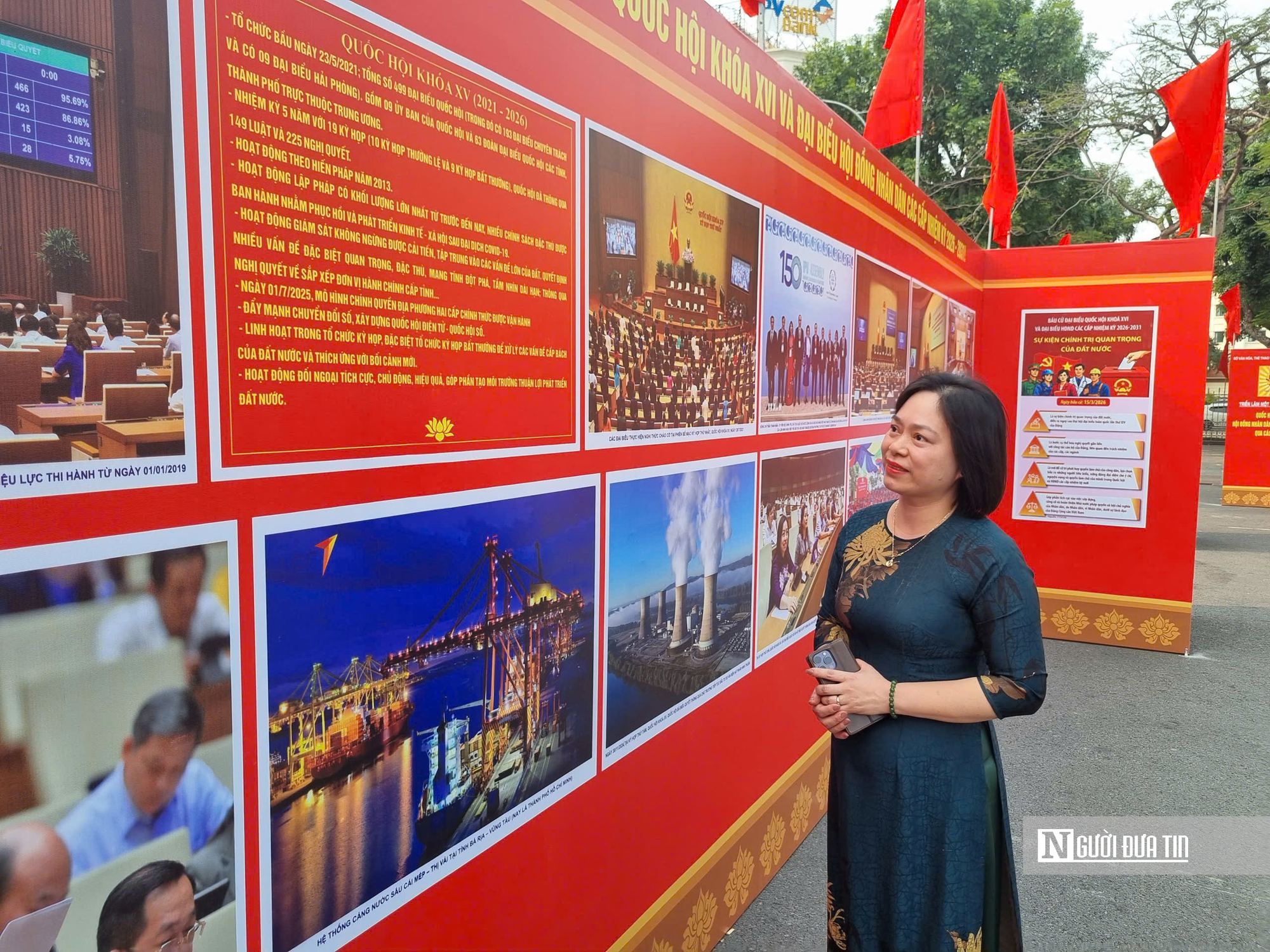 Khai mạc triển lãm ảnh với chủ đề "Quốc hội Việt Nam, HĐND thành phố Hải Phòng qua các kỳ bầu cử".- Ảnh 4.