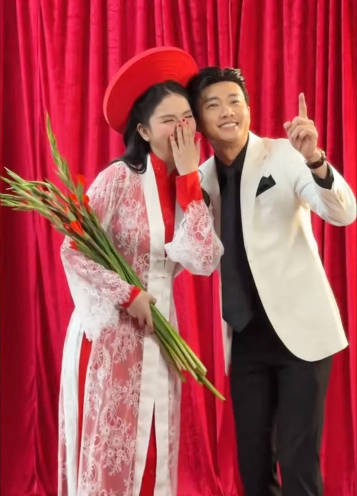 Thực hư hình ảnh nam diễn viên Quốc Trường "đám cưới" với "nữ hoàng nội y"  - Ảnh 2.