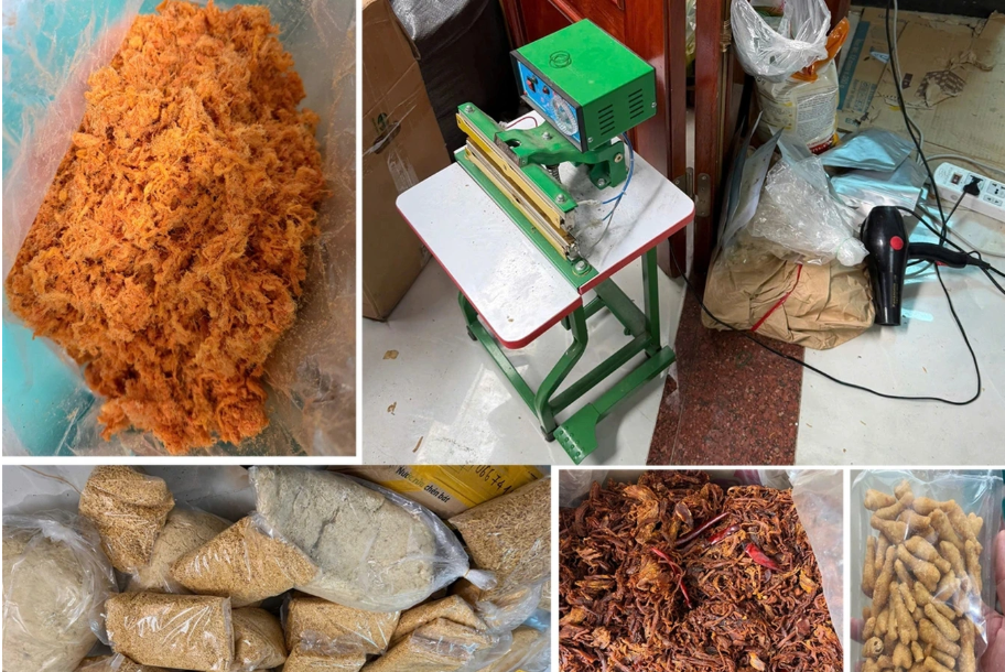 Điều tra vụ phát hiện gần 2 tấn ruốc gà, ruốc lợn không rõ nguồn gốc ở Thanh Hóa- Ảnh 1.